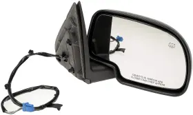 955-1275 Dorman Passenger Side Power Door Mirror - Heated / Small Black