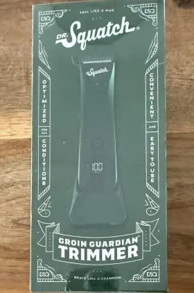 Dr Squatch 810095595035 Black Electric Razor - Groin Guardian Trimmer Nib Fast Shipping Dr Squatch 810095595035 Black Electric Razor - Groin Guardian Trimmer Nib Fast Shipping