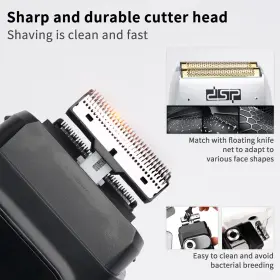 60088 Dsp Electric Razor For Men Bald Shavers 2 In 1 Double Shaver M #3 60088 Dsp Electric Razor For Men Bald Shavers 2 In 1 Double Shaver M #3