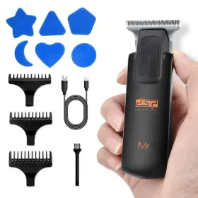 90846 Dsp Peanut Cordless Hair Trimmer For Men High-speed 7600rpm Clipper Bald He