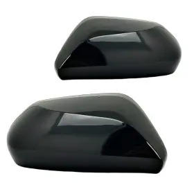 Dulper Rbr-026 Rear View Mirror Cover Cap Fit For 2018-2024 Hybrid Camry 2024 2023 Black