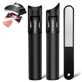 Scb01 Ebewanli E Toe Nail Clippers For Men With Catcher 15 Mm Wide Jaw Opening Anti Splash Sl