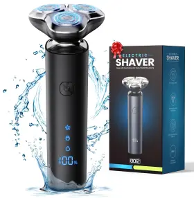 Txd05 Eboboin Electric Razor For Menmens Shaver3-blade Rotary Shaving Systemwater