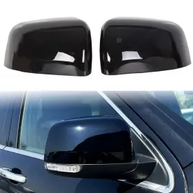 Et-379-mc Ecotric Side Rear View Mirror Covers Compatible Black