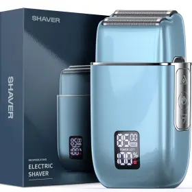 Emochies 737633039618 Portable Electric Razor For Men Foil Shaver Beard/face - Led Display Usb