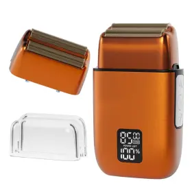 2024-p80 Enttgo Electric Razor For Men Foil Shaver With Double Blades Beard Trimmer Fo