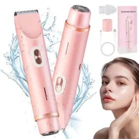 Gaws01 Enttgo Glow Aura Womens Shaver Bikini Trimmer For Women Electric Razor