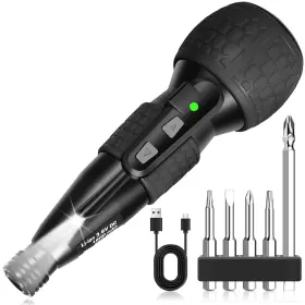 Eravor 614162958446 3.6v Cordless Electric Screwdriver - 3.5nm Torque And Rust-proof Bits 2-in-1 M