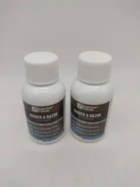 2027 Essential Values 2 Pack 1 Fl Oz Shaver And Razor Cleaner Concentrate Exp 09/2027