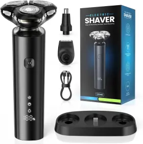 3dshaver-8012 Etentous Electric Razor For Men 2 Speed Shaver Face Rechargeable