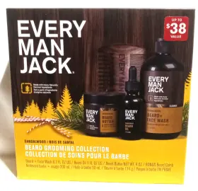 Every Man Jack 878639015906 01590 Men S Beard Care Gift Set Sandalwood Brand New In Box