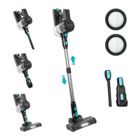 Eye-vac 854082006517 Eyevac Reach 6-in-1 Cordless Stick Vacuum Lightweight Powerful Suction For