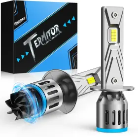 60829 Fahren 2025 Upgrade And Brightest 40000lm H1 Bulbs 900% Brighter 6500k Cool