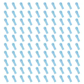 Spoon-100pcs-blue Fanlee Ear Wax Removal Replacement Tips For Camera 100 Pieces