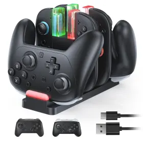 Ntt126b Fastsnail Charging Dock Compatible With Switch 2 Stand For 1