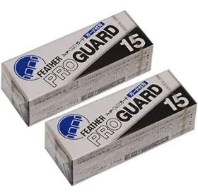 B00exfp86o Feather Set Of 2 Proguard 15 Pieces Pg-15 Replacement Blade
