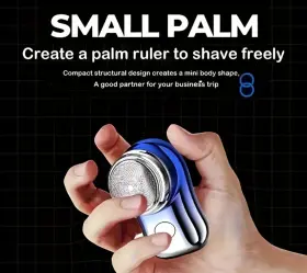 Fh060 Feiyba Mens Portable Rechargeable Electric Shaver New Blue Travel Home Office Gift Fh060 Feiyba Mens Portable Rechargeable Electric Shaver New Blue Travel Home Office Gift