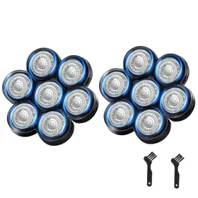 Uw-gc9z-8tlc Filymosie 7 Blades Head Shaver Replacement Heads Universal Fit For Electric Razors We