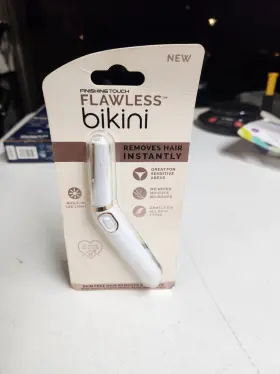 Finishing Touch 022600001591 Flawless Bikini Shaver And Trimmer Hair Remover Led Light