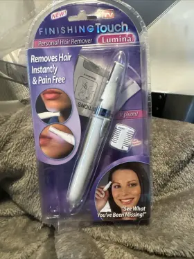 Finishing Touch 754502021017 Lumina Lighted Hair Remover With Pivoting Head