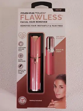 Finishing Touch 754502044122 Flawless Brow Remover 18k Gold Plated Facial Hair