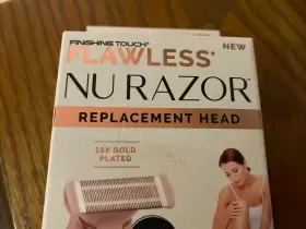 Finishing Touch 754502044399 Flawless Womens Shaver Nu Razor Replacement Head Gold Plated New #2 Finishing Touch 754502044399 Flawless Womens Shaver Nu Razor Replacement Head Gold Plated New #2