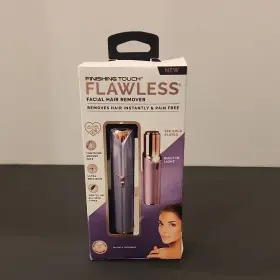 Ftfff3b-2 Finishing Touch Facial Hair Remover 18k Gold Plated Lavender Built-in Light