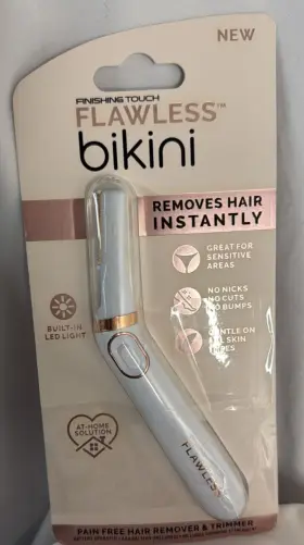 P43k Finishing Touch Women Bikini Shaver-trimmer Dry Use Razor New-bo Broken