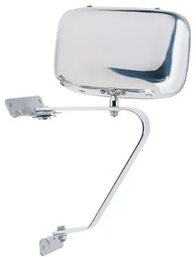 Fit System H3661 Mirror For Ford Bronco F150 F250 1997 8.5 X 5.5 14.5 Inches Silver
