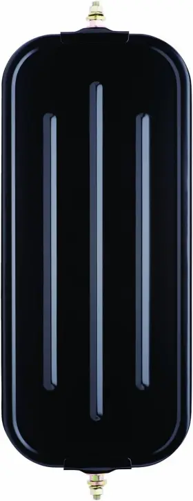 Rh072b Fit System 7 Inch X 16 Black West Coast Ribbed-back Mirror Head Rh072b Fit System 7 Inch X 16 Black West Coast Ribbed-back Mirror Head