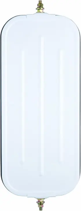 Rh072w Fit System 7 Inch X 16 White West Coast Ribbed-back Mirror Head