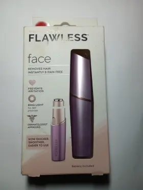 Flawless 022600002765 Finishing Touch Womens Painless Hair Remover Newest Model Lavender
