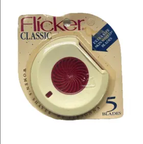 29-103-50 Flicker Personna Vintage Classic Womens Shaver 5 Blades Skin-shield By New
