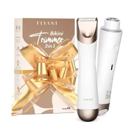 Flyant 627179043241 Bikini Trimmer For Women 2 In 1 Electric Shaver Pubic Hair Trimme