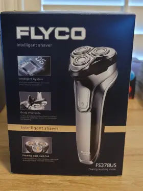 Fs378us Flyco Fs302us Floating Revolving Shaver Body Washable Nwt Black New In Box Fs378us Flyco Fs302us Floating Revolving Shaver Body Washable Nwt Black New In Box