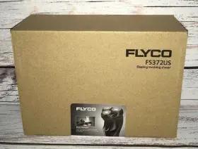 Fs361mx Flyco New Fs361 Double Track Electric Rechargeable Shaver With Pop-up Trimmer