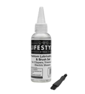 Focus 196271856221 Lifestyle By Premium Lubricating Oil And Brush Set For Electric Shavers