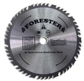 Forester 756580028308 Brush Cutter Blade - 9-inch X 50 9 Inch Tooth Silver