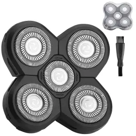 Foxsonic 761062993036 Upgraded 5 Blades Shaver For Head 5d Mens Electric Heads