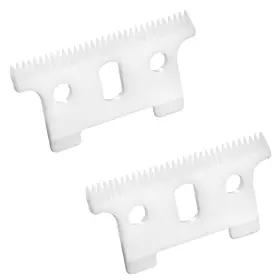 04521 Foxsonic Wb-5c 2pcs Replacement Ceramic Blade For T Outliner Hair White Gto