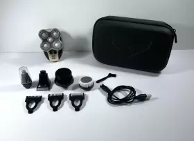 Fg-fskv10-1 Freedom Grooming Flexseries Mens Head Shaver Kit Used Works Read