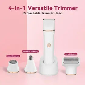 Freyars 673658100660 Bikini Trimmer For Women - 4 In 1 Shaver Waterproof Pubic Hair Tri #3