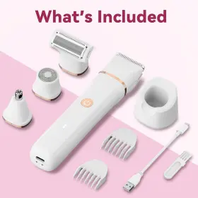 Tc-017 Freyars Electric Bikini Trimmer For Women - 4 In 1 Shaver Waterproof #3