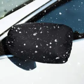 Frienda 760385140103 Side View Mirror Cover Auto Rearview Protection Large Black