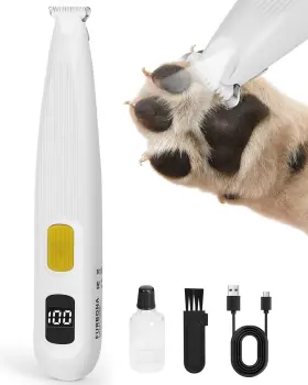 Pt05ye Furbona Upgraded Dog Paw Trimmer With Digital Led Display And Enhanced Lighting Co Pt05ye Furbona Upgraded Dog Paw Trimmer With Digital Led Display And Enhanced Lighting Co