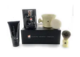 Gbs425 G.b.s 784099955518 Mens Shaving Set - No.84 Cologne Ivory Handle Badger Bristle