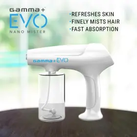 Gamma 810069131788 Evo Nano Mister Portable Refresh Mist Hair Skin Surface Barber Sprayer