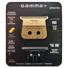 Gp527gb Gamma Gold Titanium X-pro Wide Fixed Blade With Black Diamond Inch The One Gp527gb Gamma Gold Titanium X-pro Wide Fixed Blade With Black Diamond Inch The One