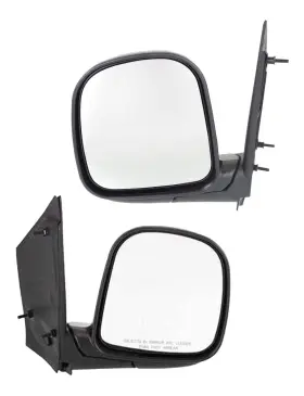 Garage-pro 195976520079 Driver And Passenger Side Non-electric Mirrors For Textured Black Garage-pro 195976520079 Driver And Passenger Side Non-electric Mirrors For Textured Black