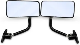 Cl-gpmi-bk-02-2pc Gazoz Performance F1 Style Black Side View Mirrors For Cars And Bikes- Zzzz-s Glossy